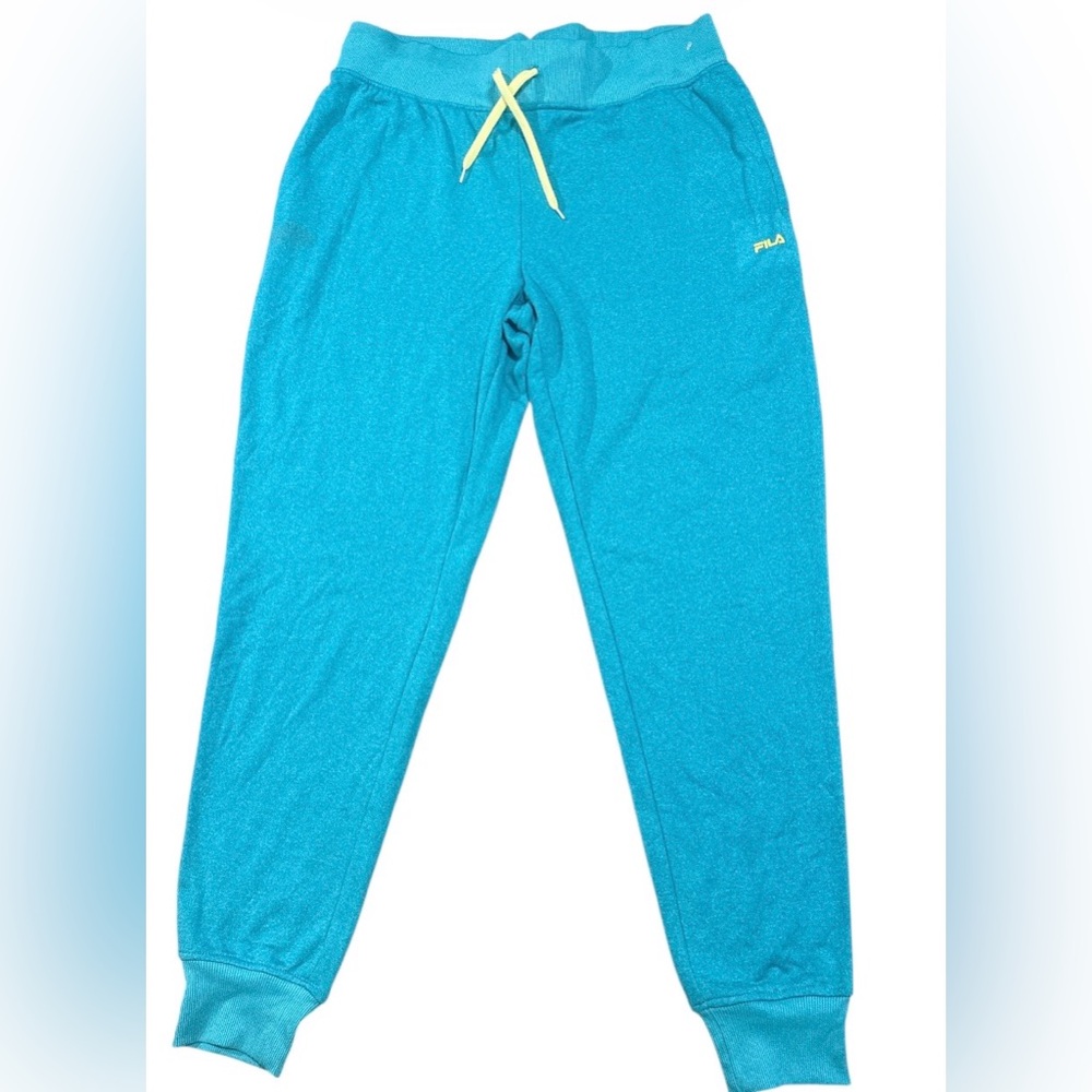 Fila Aqua Blue Jogger Pants